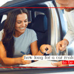 how long for a car rental deposit to be returned