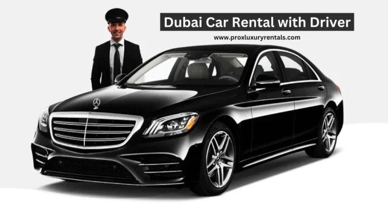 rent a car with driver dubai