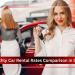 comparing monthly car rental rates dubai