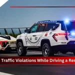 How to Handle Traffic Violations While Driving a Rental Car in Dubai