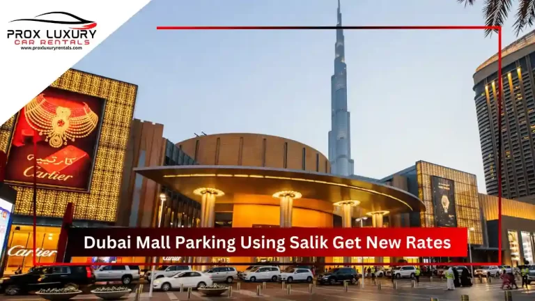 dubai mall parking using salik technology