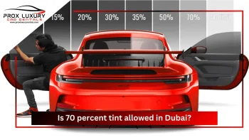 is 70 percent tint allowed in dubai