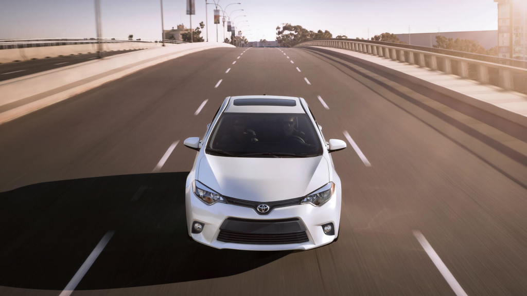 2016 Toyota Corolla sunroof