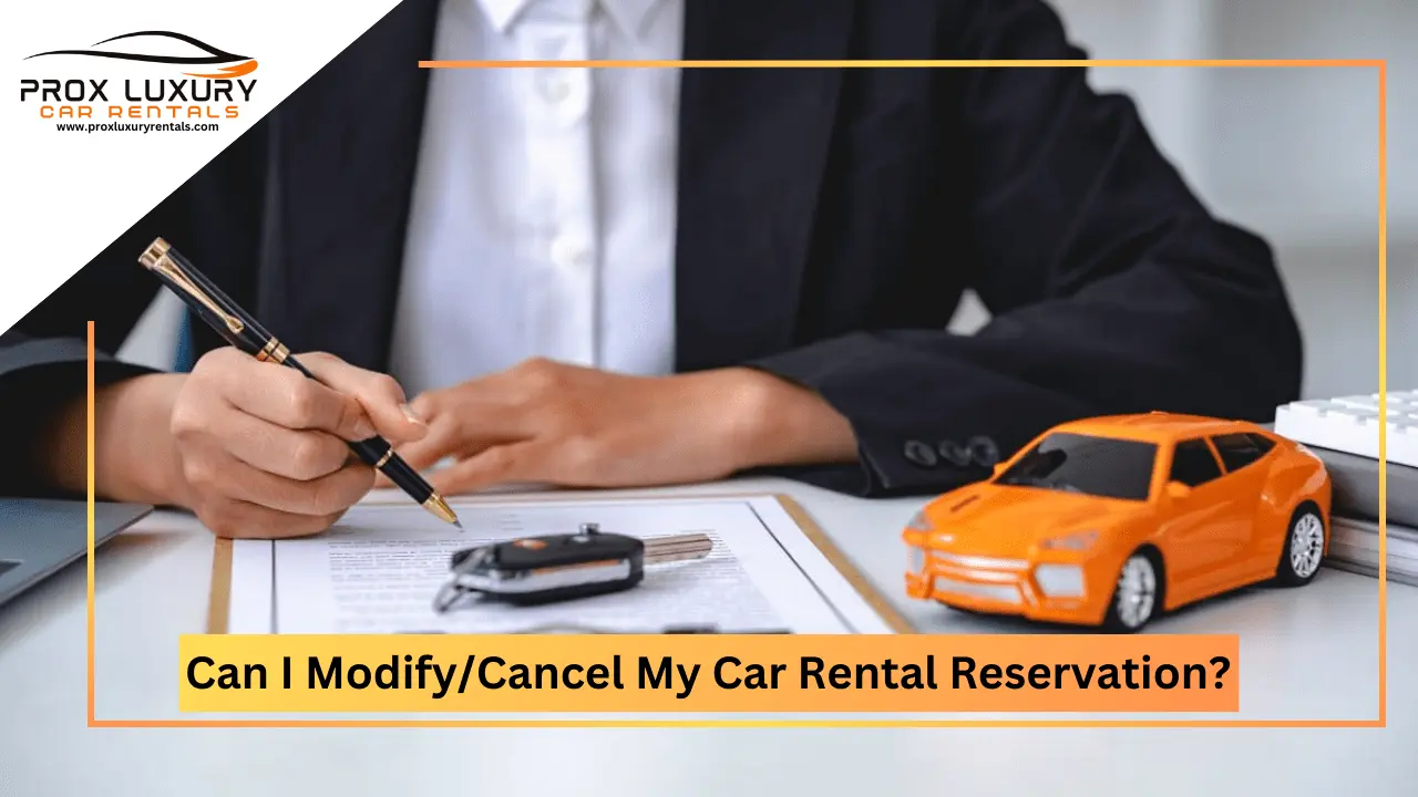 Can I Modify or Cancel My Monthly Car Rental Reservation in Dubai?