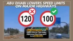 Abudhabinewspeedlimitsonmajorhighways