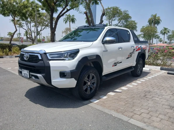 Toyotahiluxrentaldubaibyproxluxuryrentalsfeatureds min
