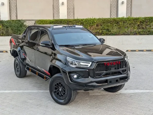 Toyotahiluxdoublecabinblack